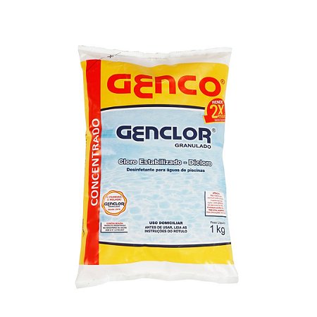 GENCLOR CLORO EST. GRAN. 1KG GENCO