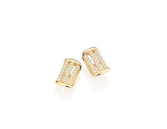 BRINCO ROMMANEL RETANGULAR CRAVEJADO - 525106