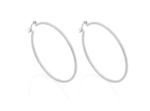 BRINCO ARGOLA RHODIUM ROMMANEL 120442