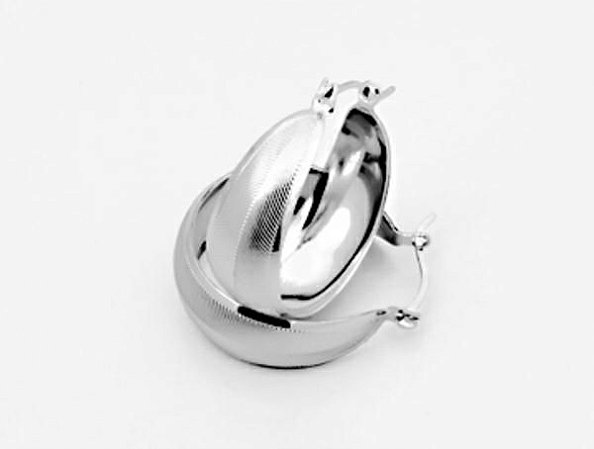 BRINCO ARGOLA ROMMANEL RHODIUM 121213
