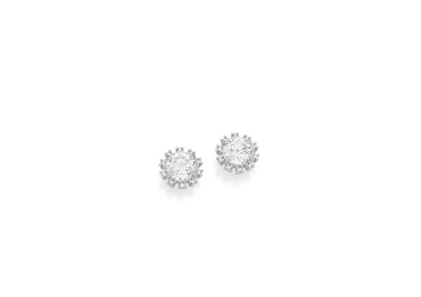 BRINCO ROMMANEL RHODIUM COM ZIRCÔNIAS BRANCO 121546
