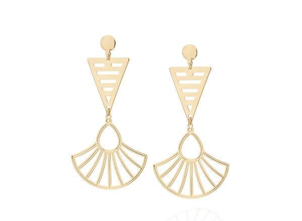 BRINCO ROMMANEL DOURADO LEQUE 525485-00-00