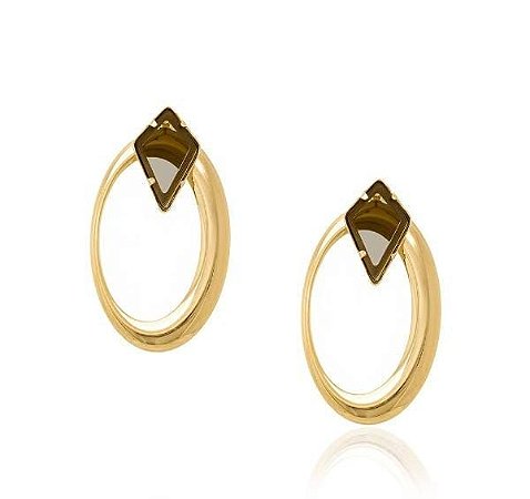 BRINCO ROMMANEL DOURADO BASE COM DOIS CRISTAIS 525863-00-00