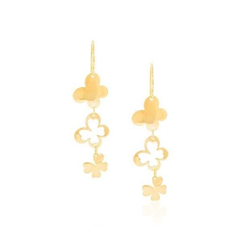 BRINCO ROMMANEL DOURADO BORBOLETAS 524027-00-00