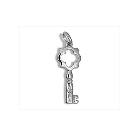 PINGENTE ROMMANEL RODHIUM CHAVE DO AMOR – 140541