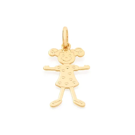 PINGENTE ROMMANEL MENINA 1,9 CM - 540861
