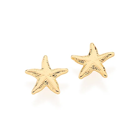 BRINCO ROMMANEL DOURADO ESTRELA DO MAR PEQUENA – 525088