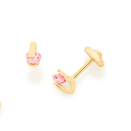 BRINCO ROMMANEL COM CRISTAL ROSA 523530-00-29