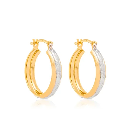 ARGOLA ROMMANEL TRABALHADA COM RODHIUM 520132