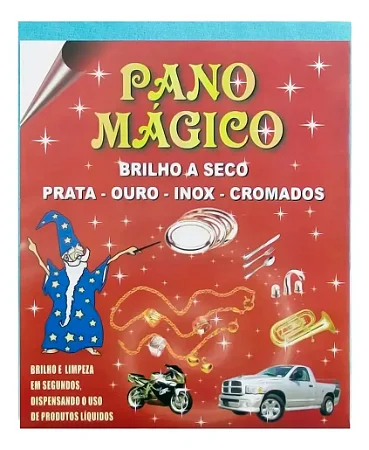 FLANELA MAGICA AZUL - PANO MAGICO P