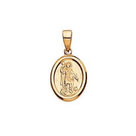 PINGENTE ROMMANEL MEDALHA OVAL SANTO EXPEDITO 541386