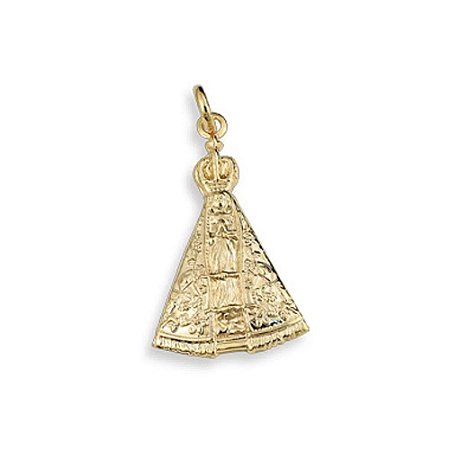 PINGENTE ROMMANEL NOSSA SENHORA APARECIDA TRABALHADA 541268