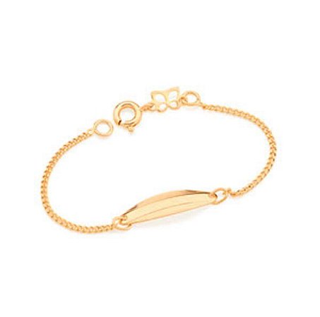 PULSEIRA ROMMANEL INFANTIL FIO GRUMET COM CHAPA - 550305