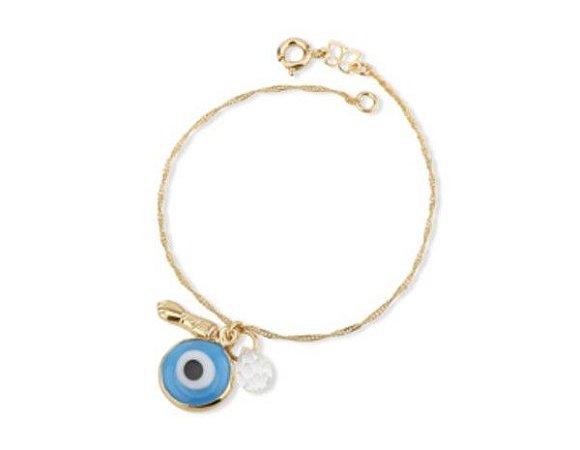 PULSEIRA ROMMANEL COM PINGENTE OLHO TURCO - 551244