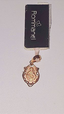 PINGENTE ROMMANEL MEDALHA SÃO JUDAS TADEU COM BORDAS TRABALHADAS 1,7 CM 540511