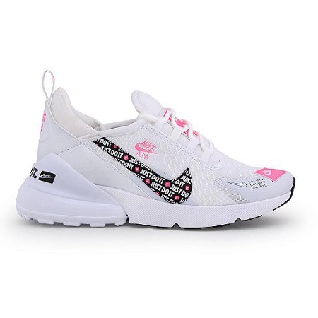 nike branco e rosa