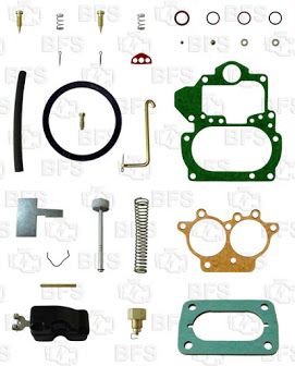 Kit Reparo de junta Carburador Weber 446 CHRYSLER V8 D-100 / D-400 / D-700 DODGE DART / CHARGER