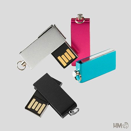 Mini Pen Drive Colorido 8 Gb