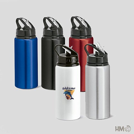 10 Squeeze Alumínio 600ml