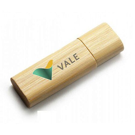 Pen Drive Ecológico de Bambu Personalizado
