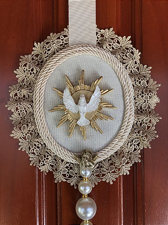 Escapulário de porta de Divino Espírito Santo