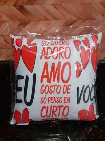 Almofada de Pelúcia.