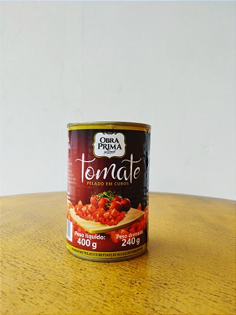 Tomate pelado em Cubos - Obra Prima