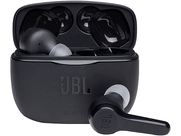 Fone De Ouvido Sem Fio Jbl T215 Tws Com Bluetooth Preto