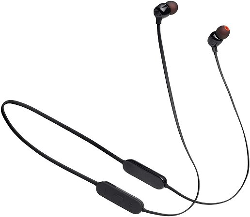 Fone de Ouvido JBL Tune T125BT Preto Bluetooth