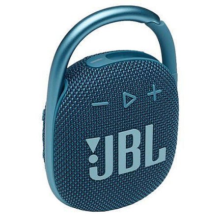 Caixa de som JBL Clip 4 portátil com bluetooth blue