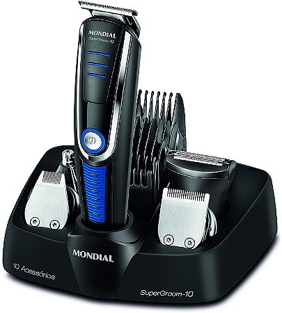 Aparador De Pelos Super Groom 10 Bivolt BG03 Mondial