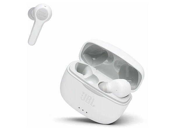 Fone De Ouvido Sem Fio Jbl T215 Tws Com Bluetooth Branco