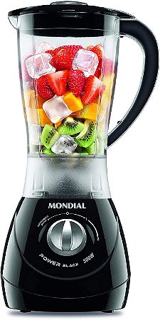 LIQUIDIFICADOR L-28 POWER 2 BLACK MONDIAL 110V