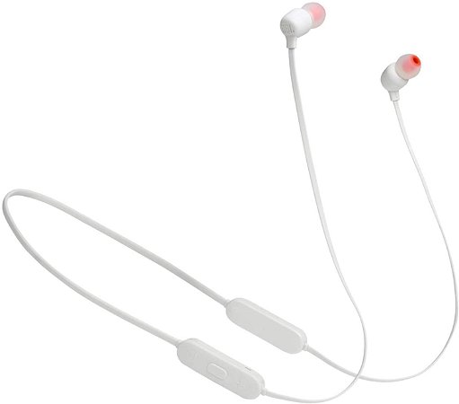 Fone de Ouvido JBL Tune T125BT Branco Bluetooth