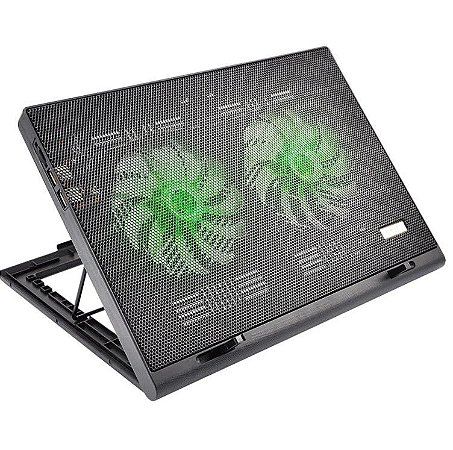 SUPORTE PARA NOTEBOOK COM COOLER GAMER WARRIOR AC267