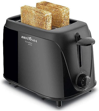 Torradeira Britania Btr01p preta 110v