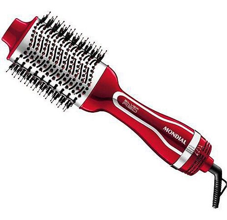 Escova Secadora Mondial Silver Red ES-07 110v