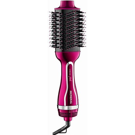 Escova Secadora Mondial Chrome Pink Es-04 220v