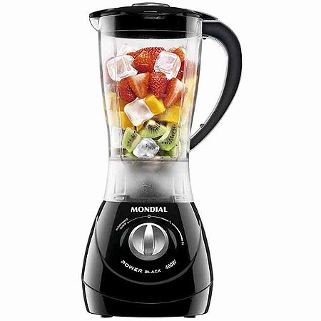 LIQUIDIFICADOR L-28 220V 60HZ POWER 2 BLACK MONDIAL