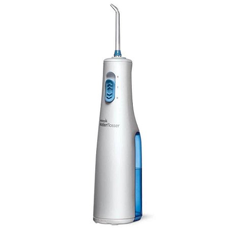 Irrigador Oral Portátil Waterpik Cordless Wf02b Azul E Branco