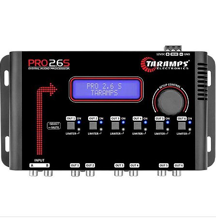 Processador De Audio Taramps Pro 2.6s