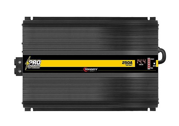 Fonte Automotiva Taramps 250A Procharger Voltímetro 220V