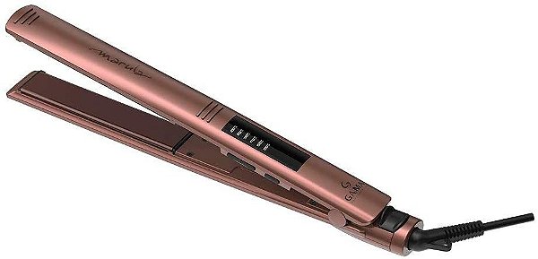 Prancha chapinha de cabelo GAMA Italy Elegance Led Marula Bivolt