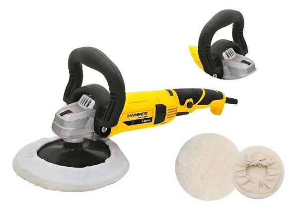 Politriz Angular Profissional 7'' 1200w Pz1400 Hammer 110v