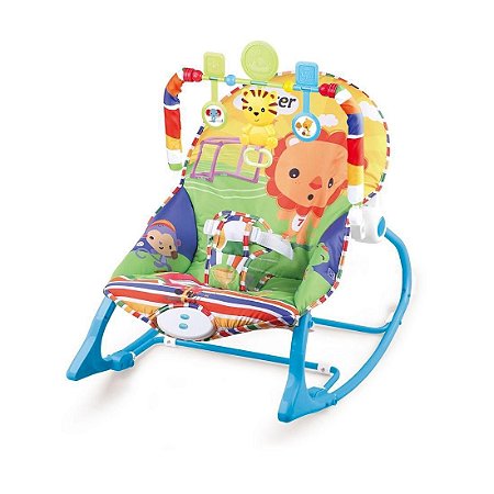 Cadeira De Repouso Musical Baby Style Amigo Leão 68108