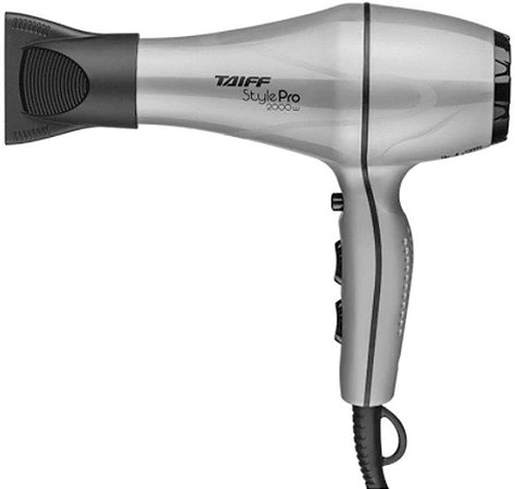 Secador de Cabelo Taiff Style Pro 2000w Prata 220v