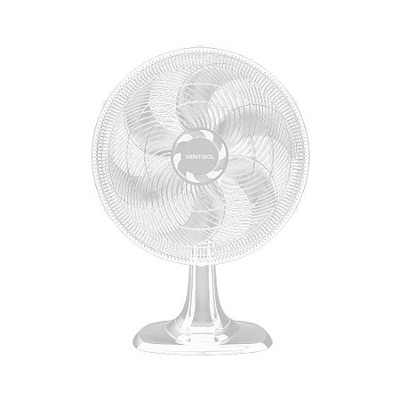 VENTILADOR OSCILANTE DE MESA TURBO 6P 40CM PR PREMIUM VENTISOL 110V