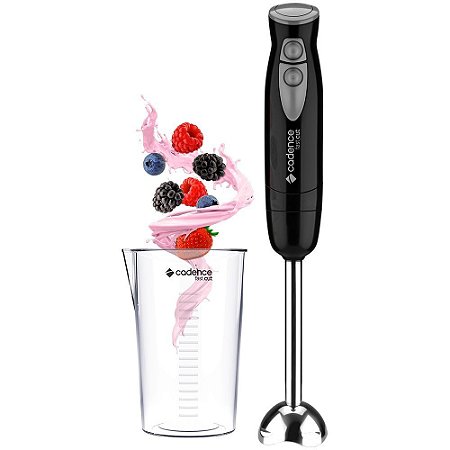 Mixer Cadence Fast Cut Mix302 Preto com Copo 110V