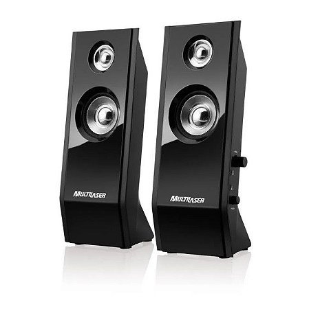 CAIXA DE SOM MULTILASER USB 2.0 - 8W - SP091