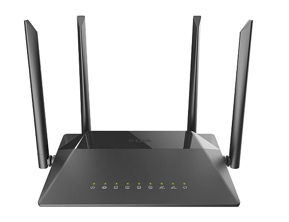 Roteador Wireless AC1200DIR-842 1200Mbps Wan/Lan Gigabit-Ethernet 04 Antenas Preto D-Link DIR-842/ZT